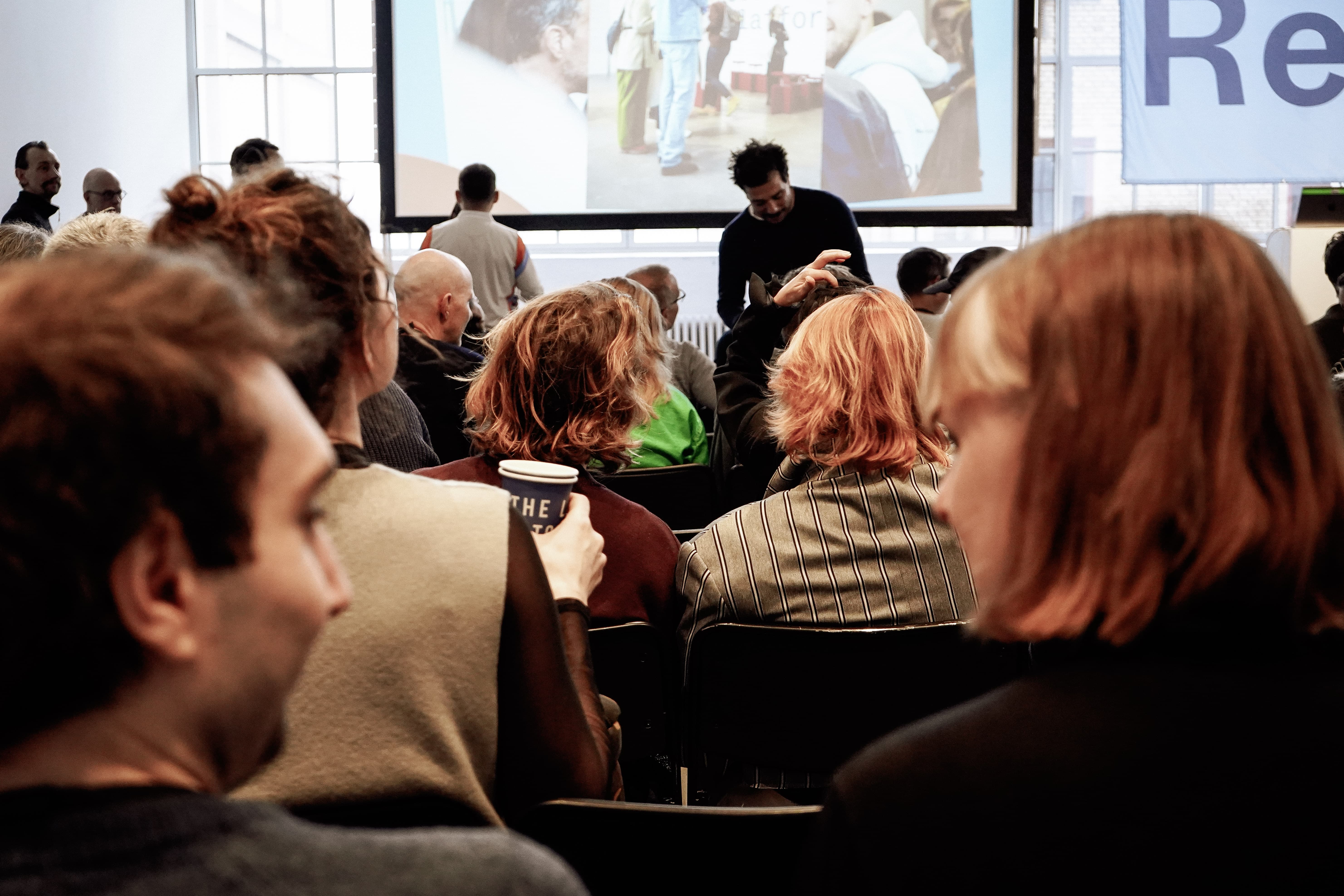 Rebuild gathering participants collaborating